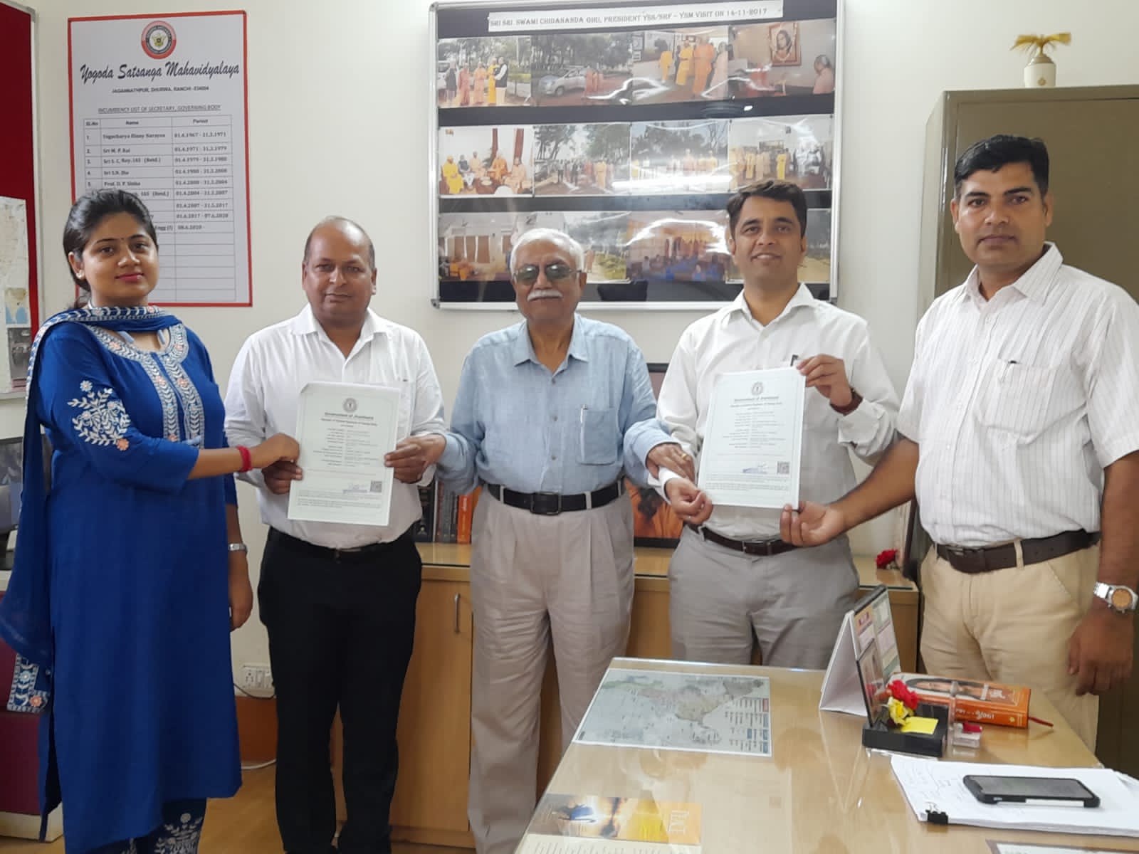 YSM signed MoU with Learnet Skill Limited on 16th july 2022.   